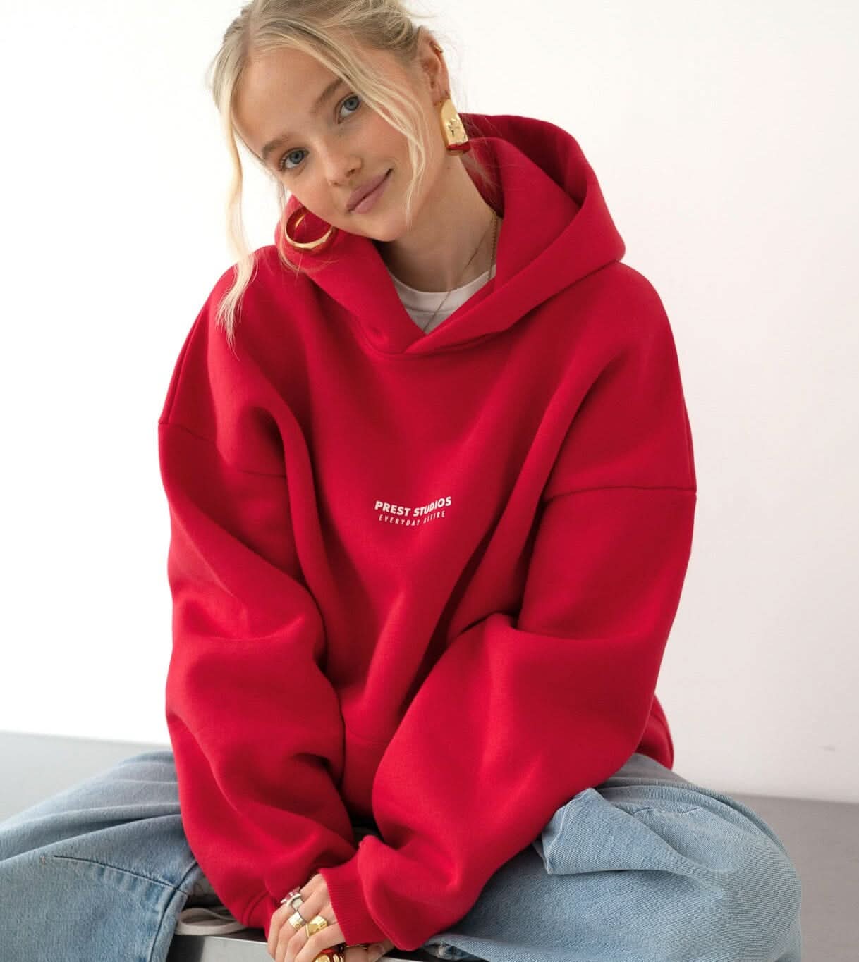 Lat Otto Bench Pullover Kapuzenpullover Damen Champion Pullover