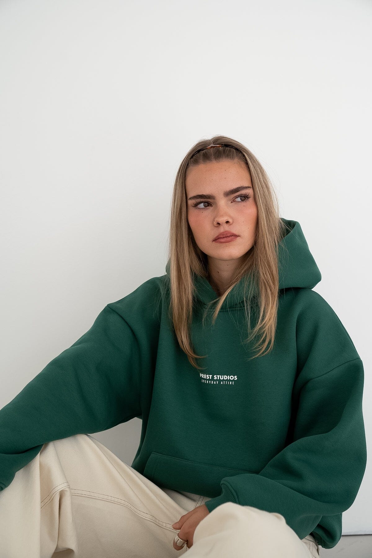 Hoody Grün Damen