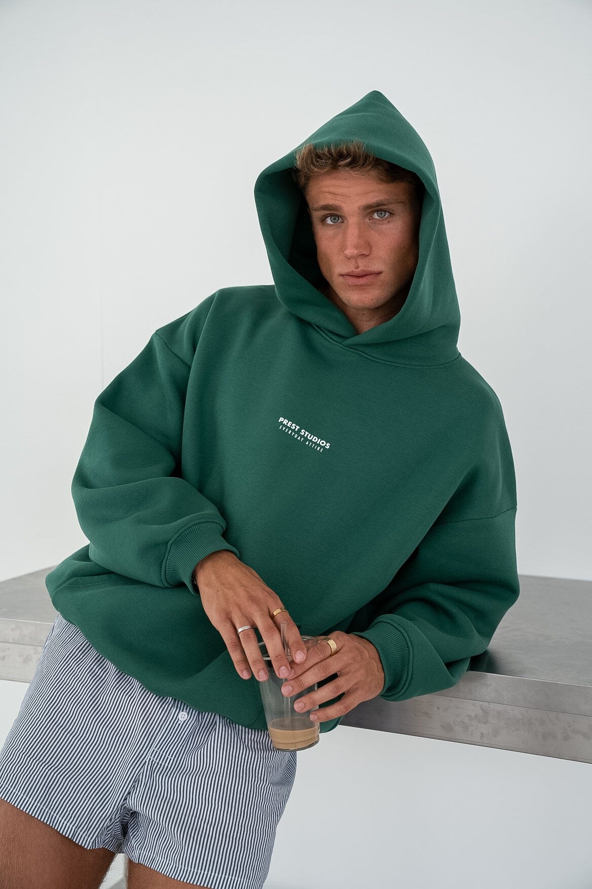 Grüner Nike Hoodie