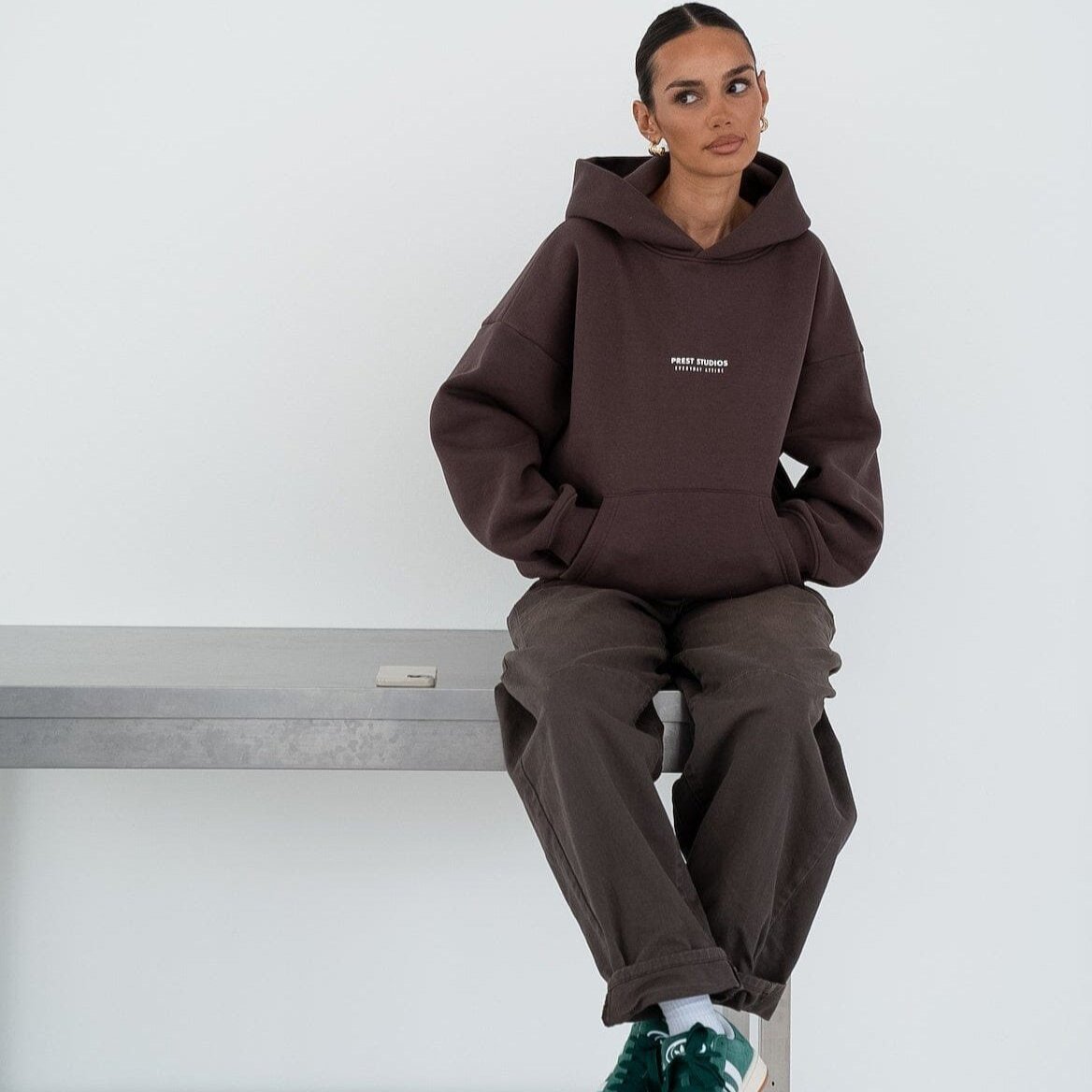 Oversized Hoodie Lange Hoodies Damen H&m Lange Kapuzen-Hoodie