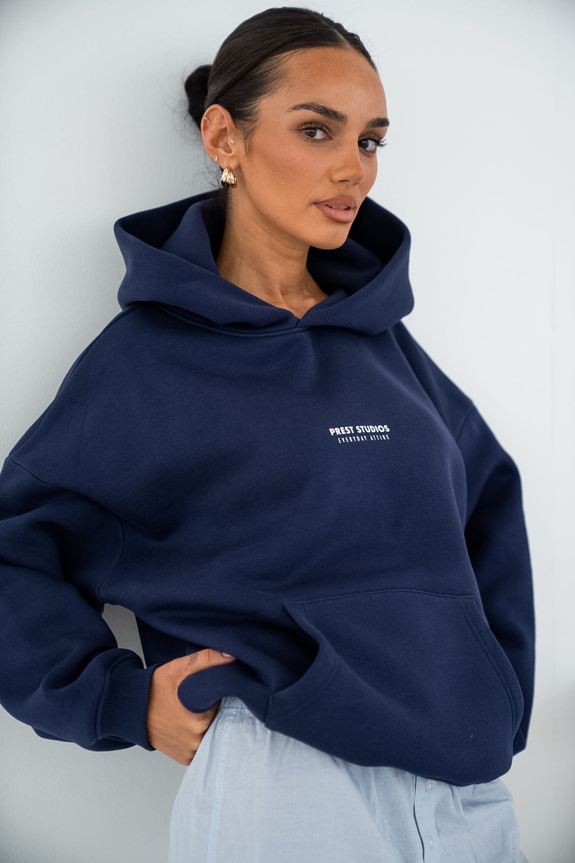 Marine Hoodie für Damen