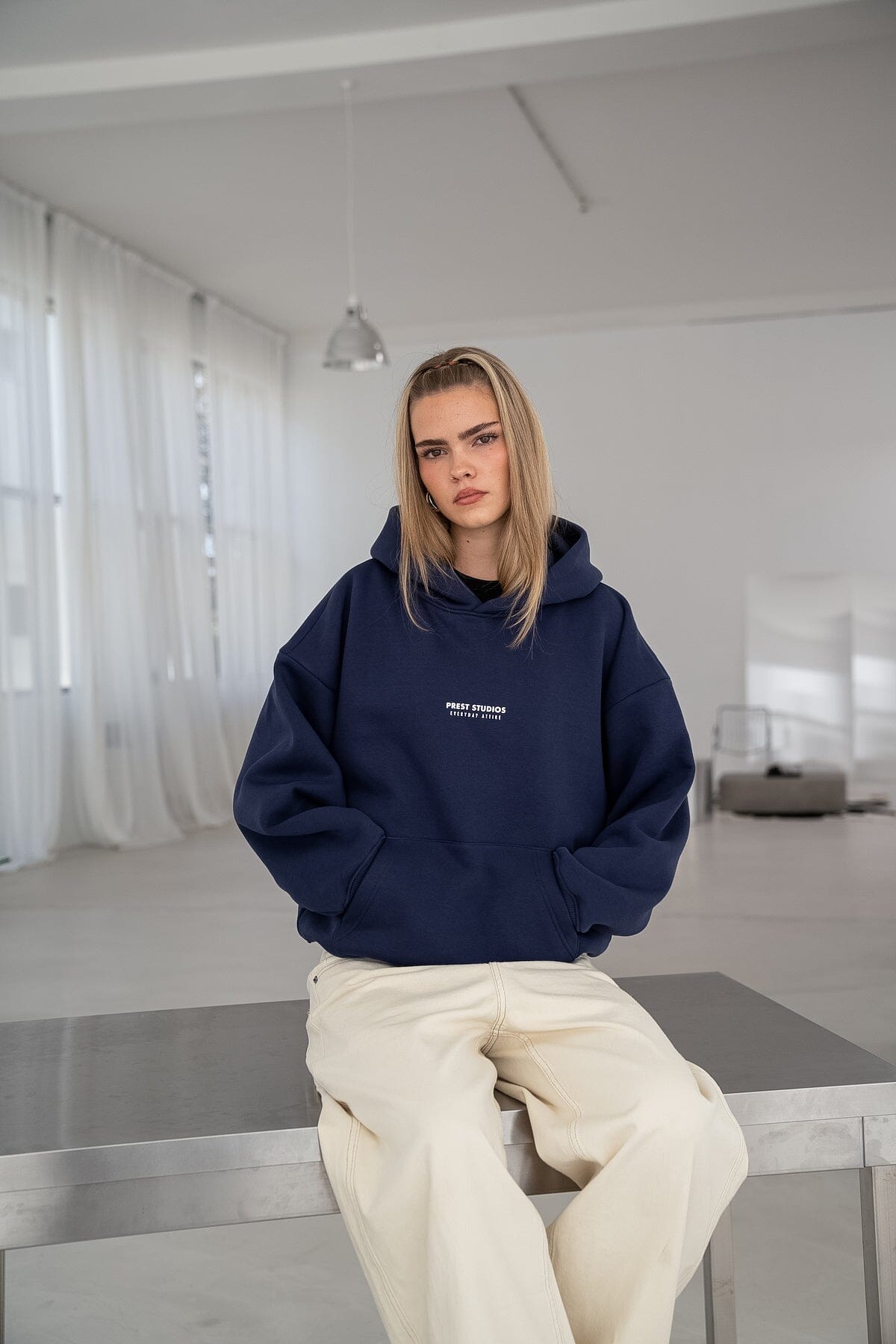 Navy Hoodie