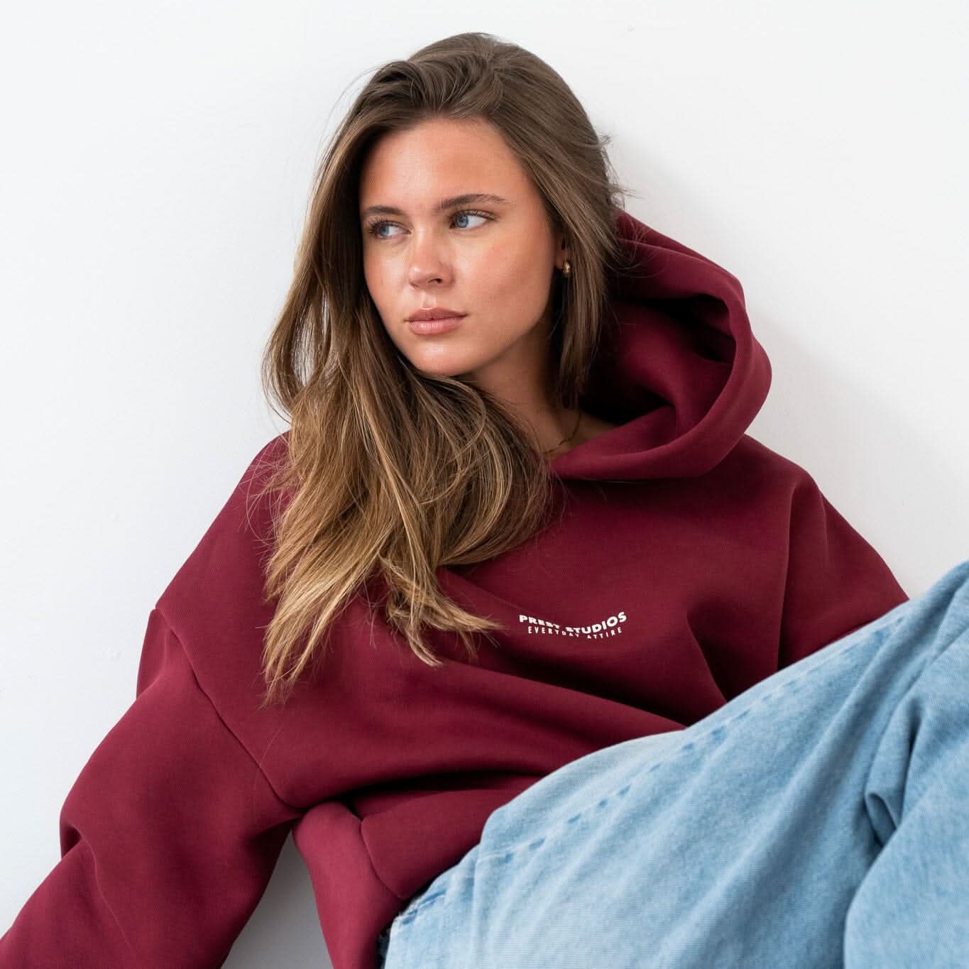 Hoodie Weinrot PREST STUDIOS 