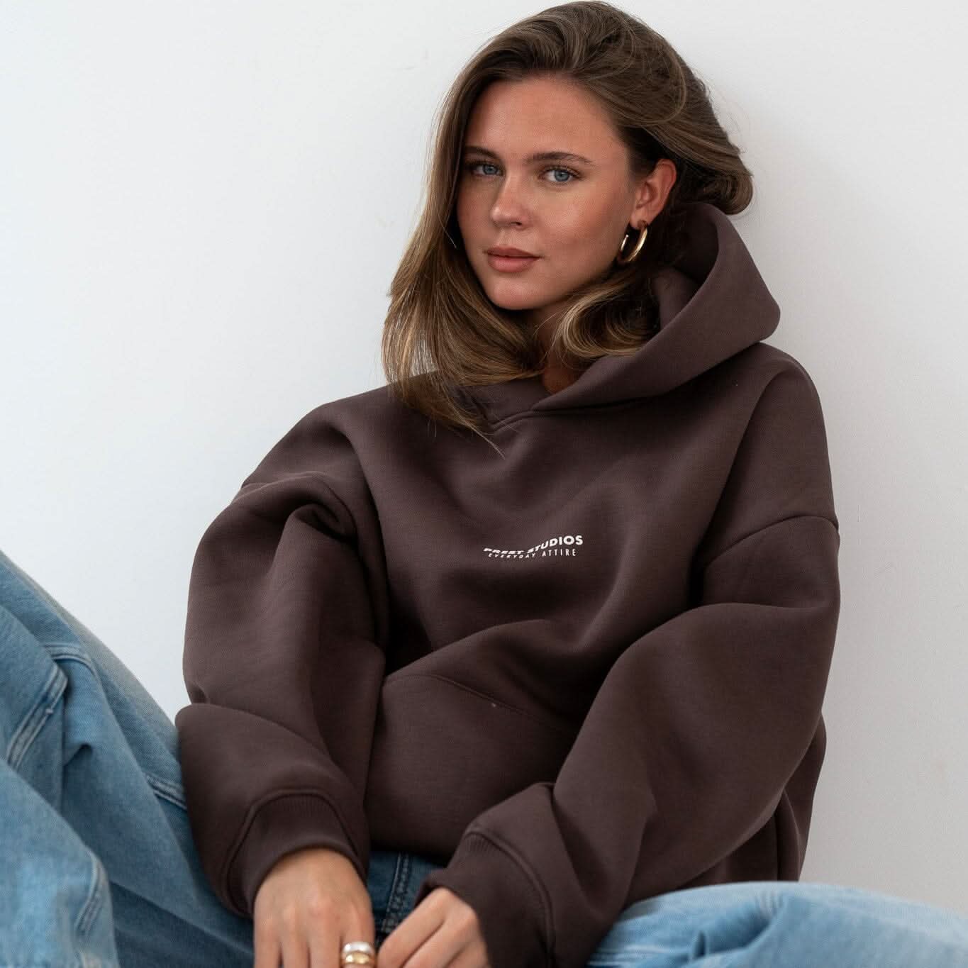 Hoodie Braun PREST STUDIOS 