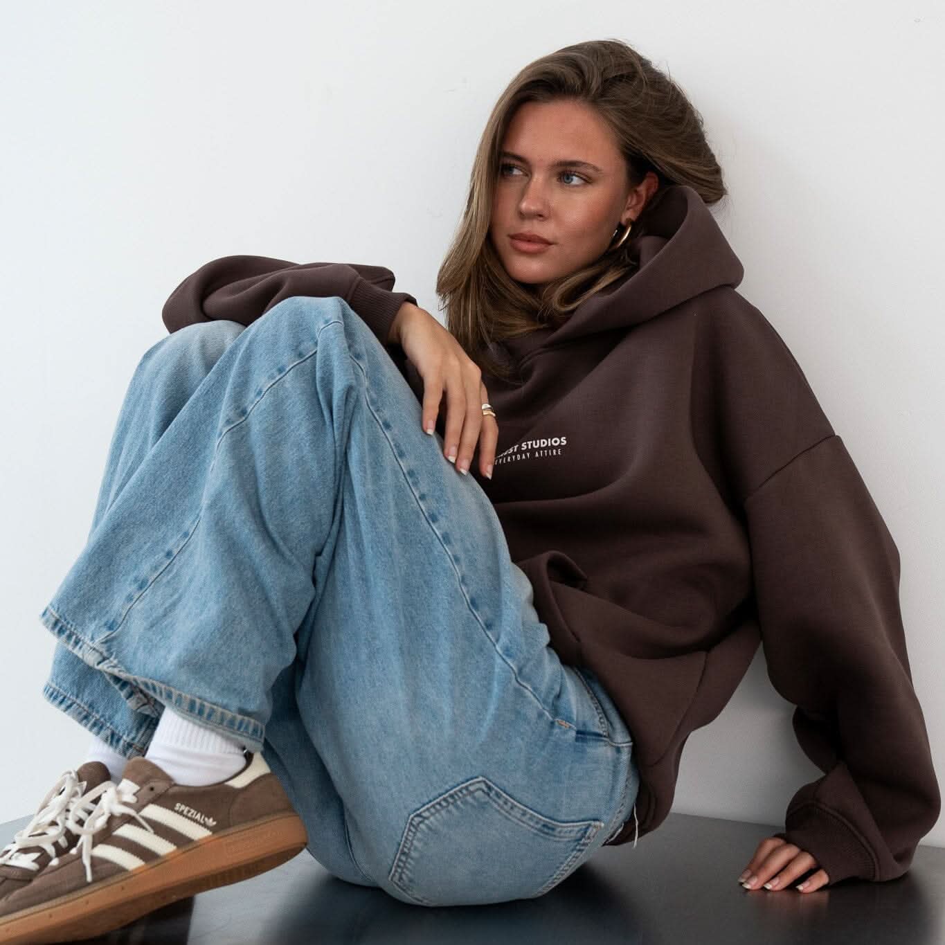 Hoodie Braun PREST STUDIOS 