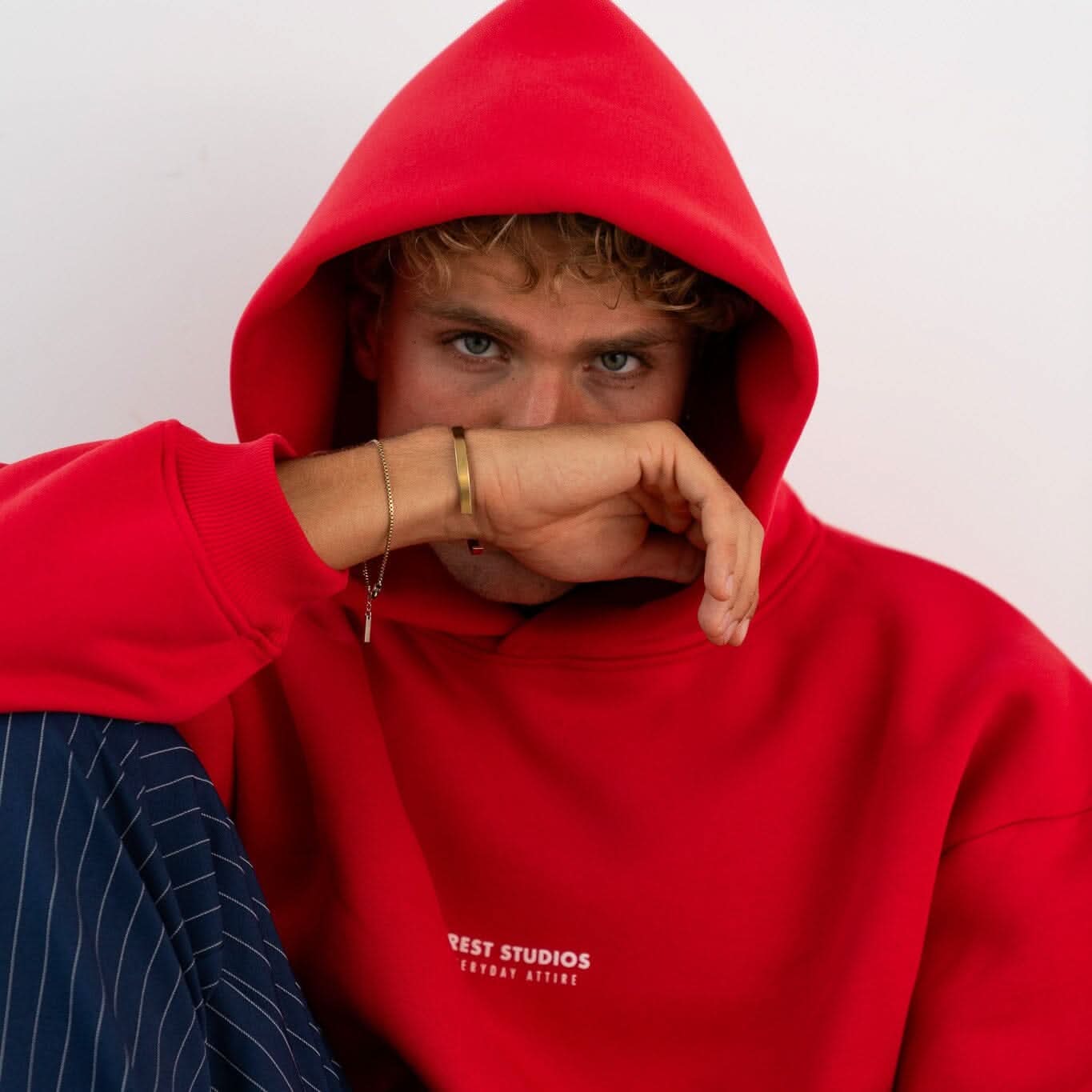 Hoodie Cherry Red PREST STUDIOS 