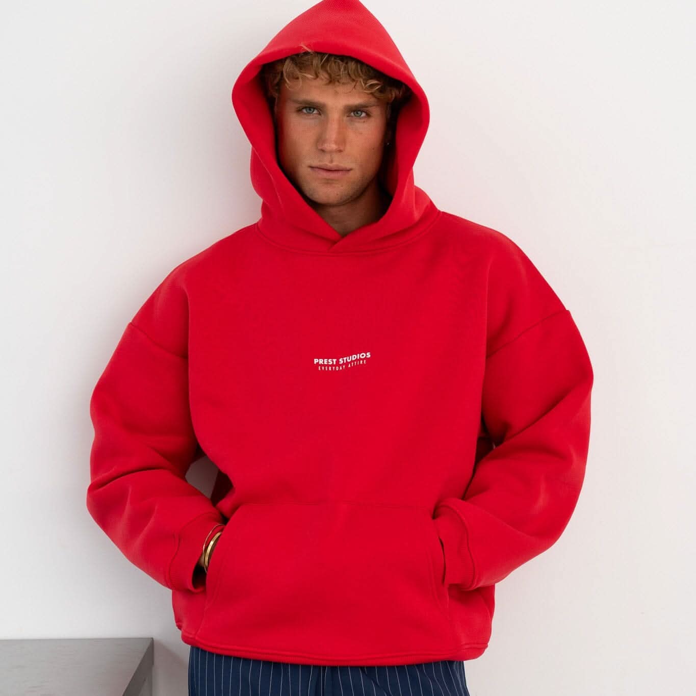 Hoodie Cherry Red PREST STUDIOS 