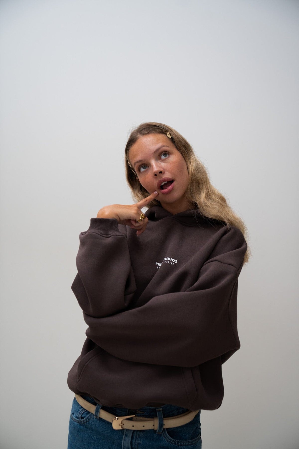 Hoodie Braun PREST STUDIOS 