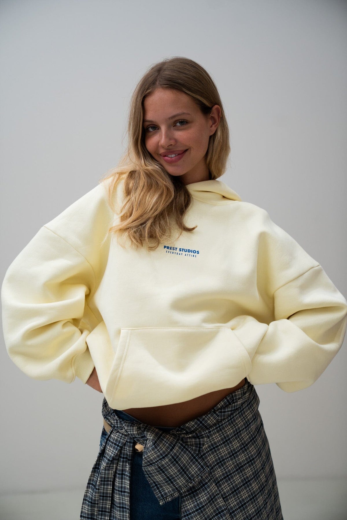 Hoodie Butter Yellow PREST STUDIOS 
