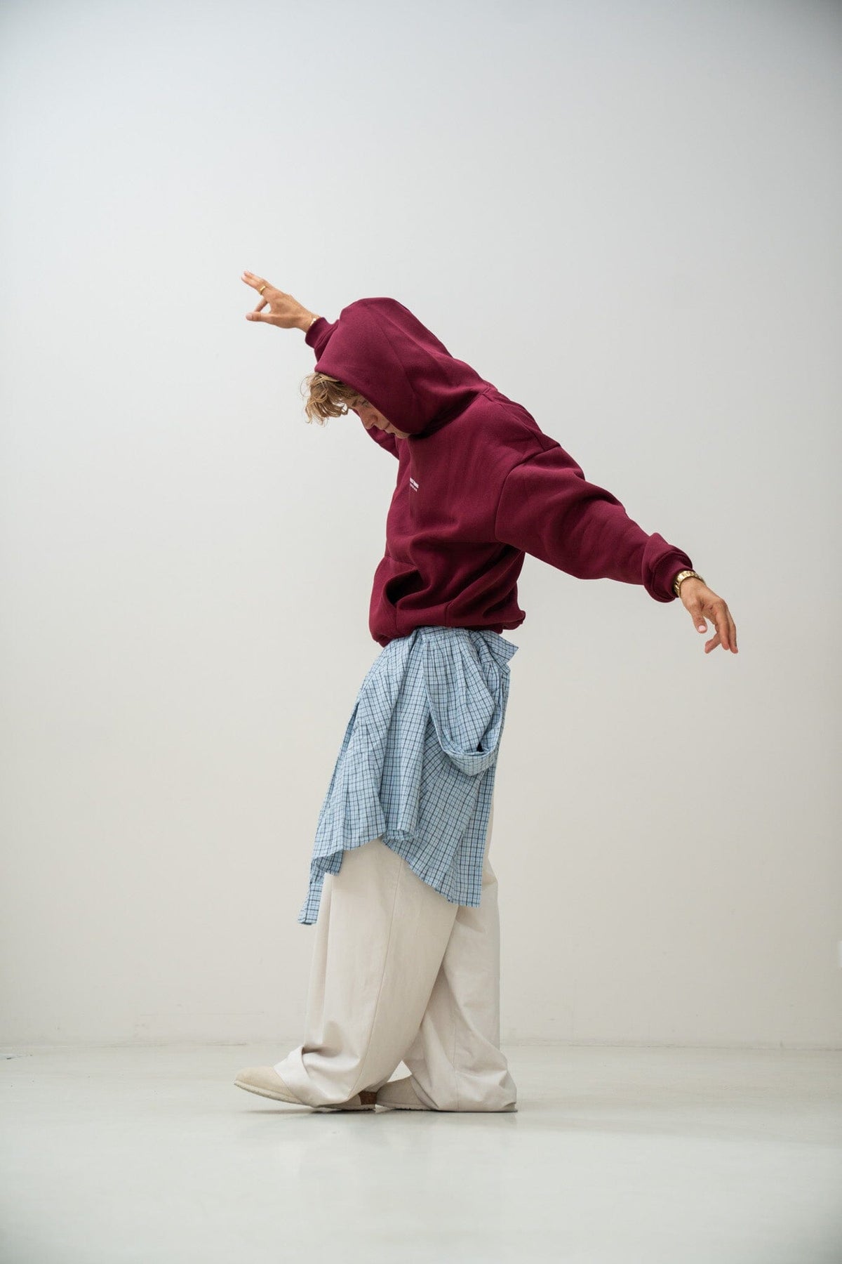 Hoodie Weinrot PREST STUDIOS 