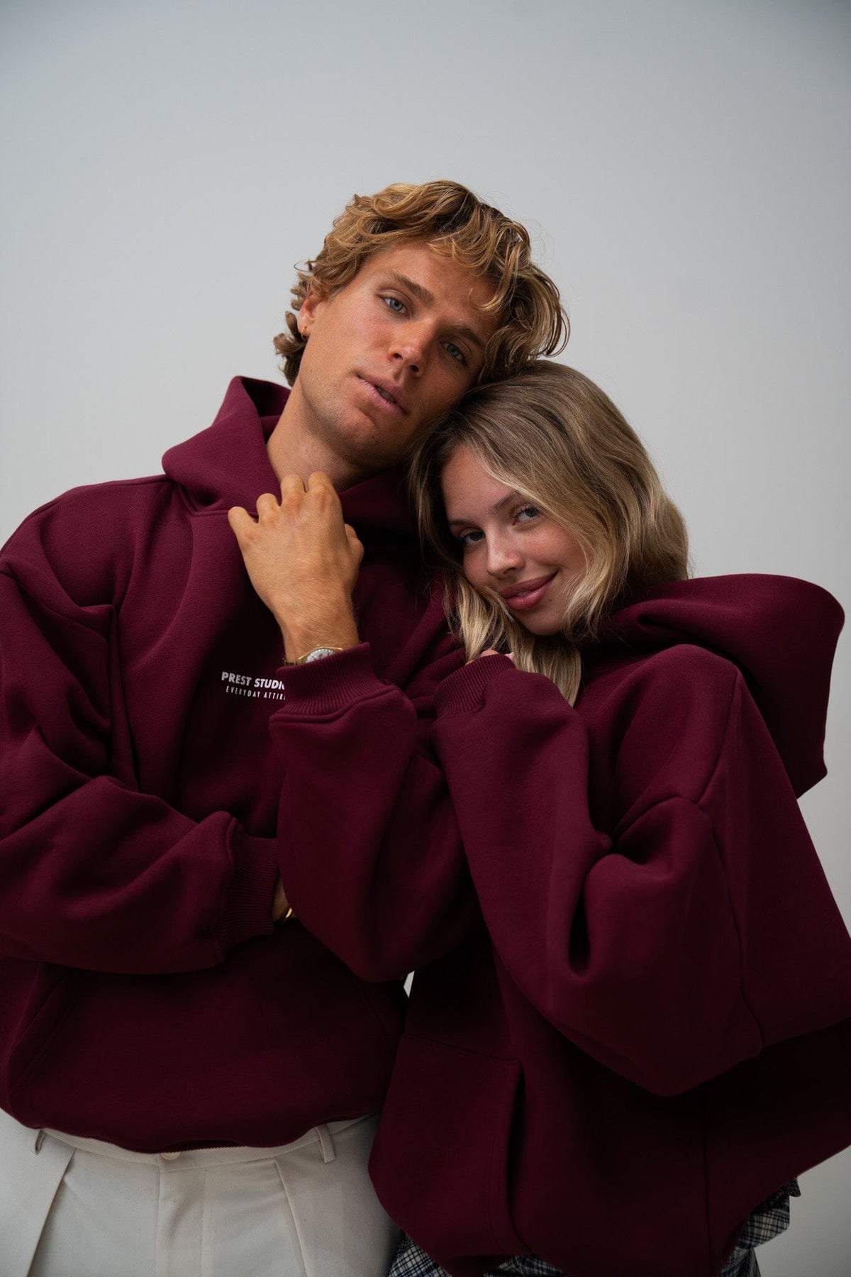 Hoodie Weinrot PREST STUDIOS 