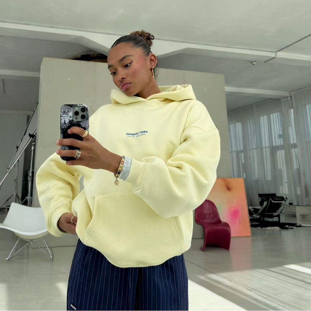 Hoodie Butter Yellow PREST STUDIOS 