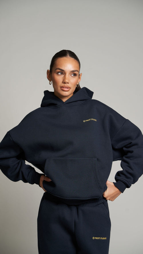 Navy Blue Hoodie