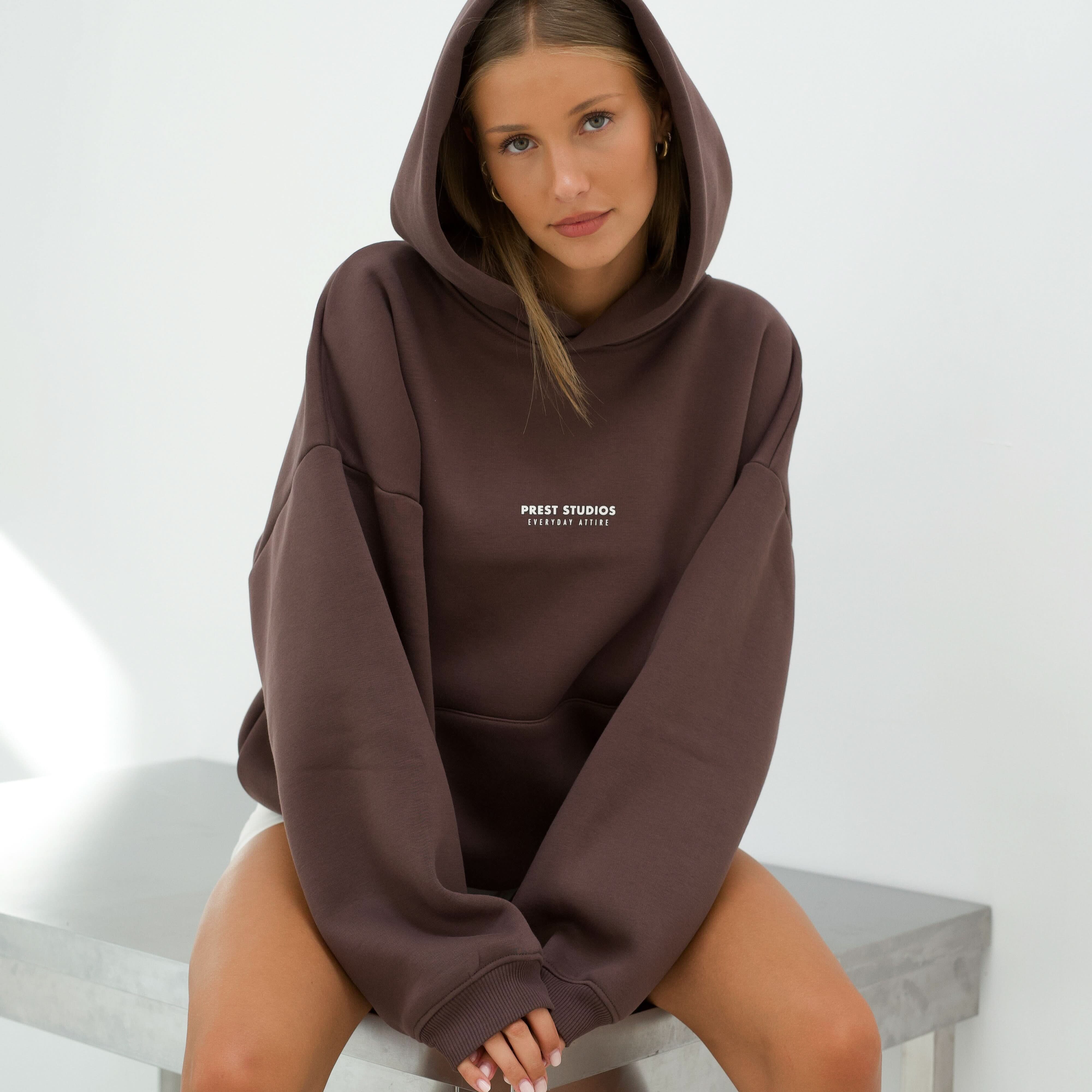 Hoodie Braun PREST STUDIOS 