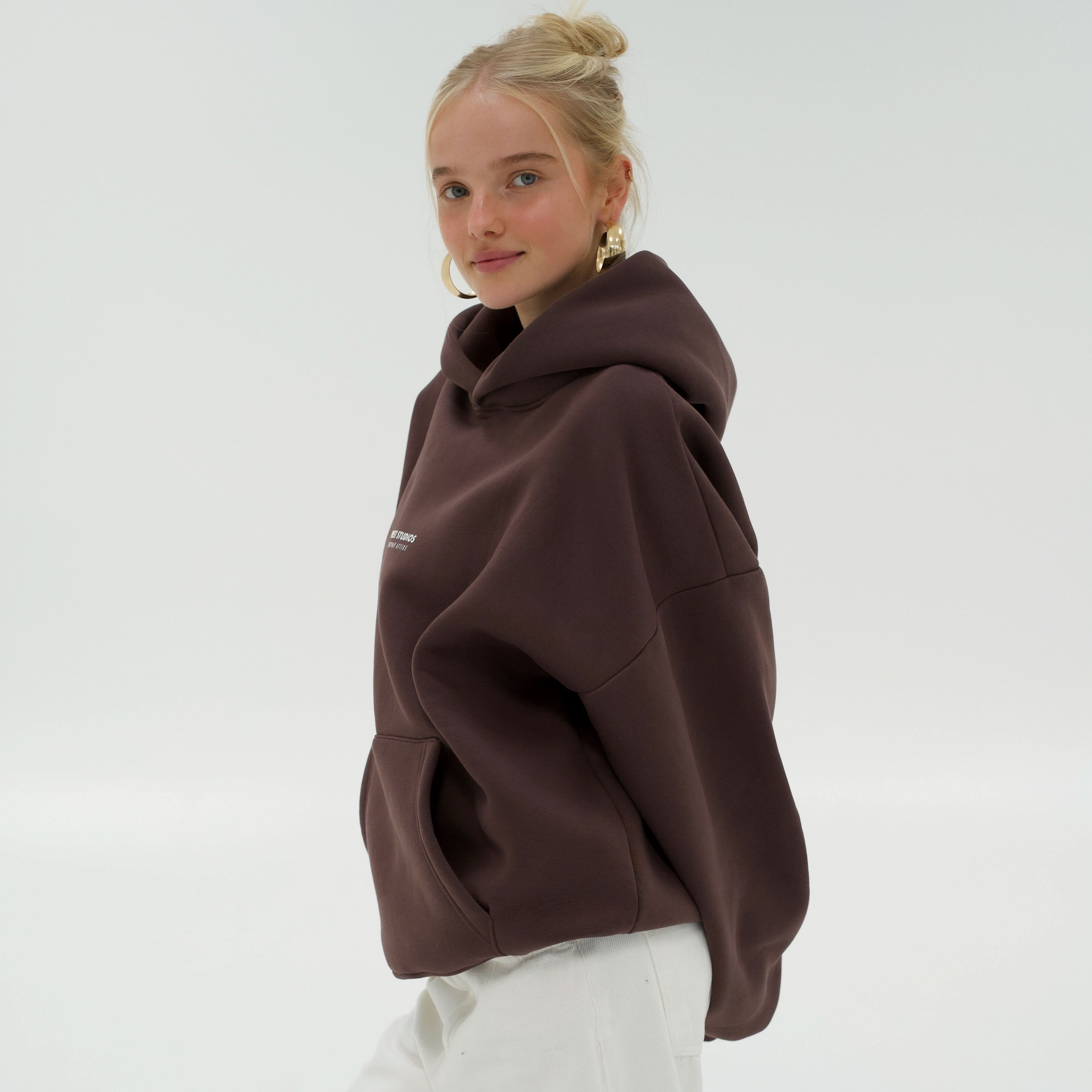 Hoodie Braun PREST STUDIOS 