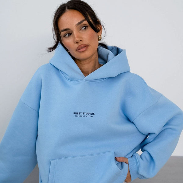 Oversize Hellblau Hoodie Damen Review Oversized Hoodie Mit Kapuze