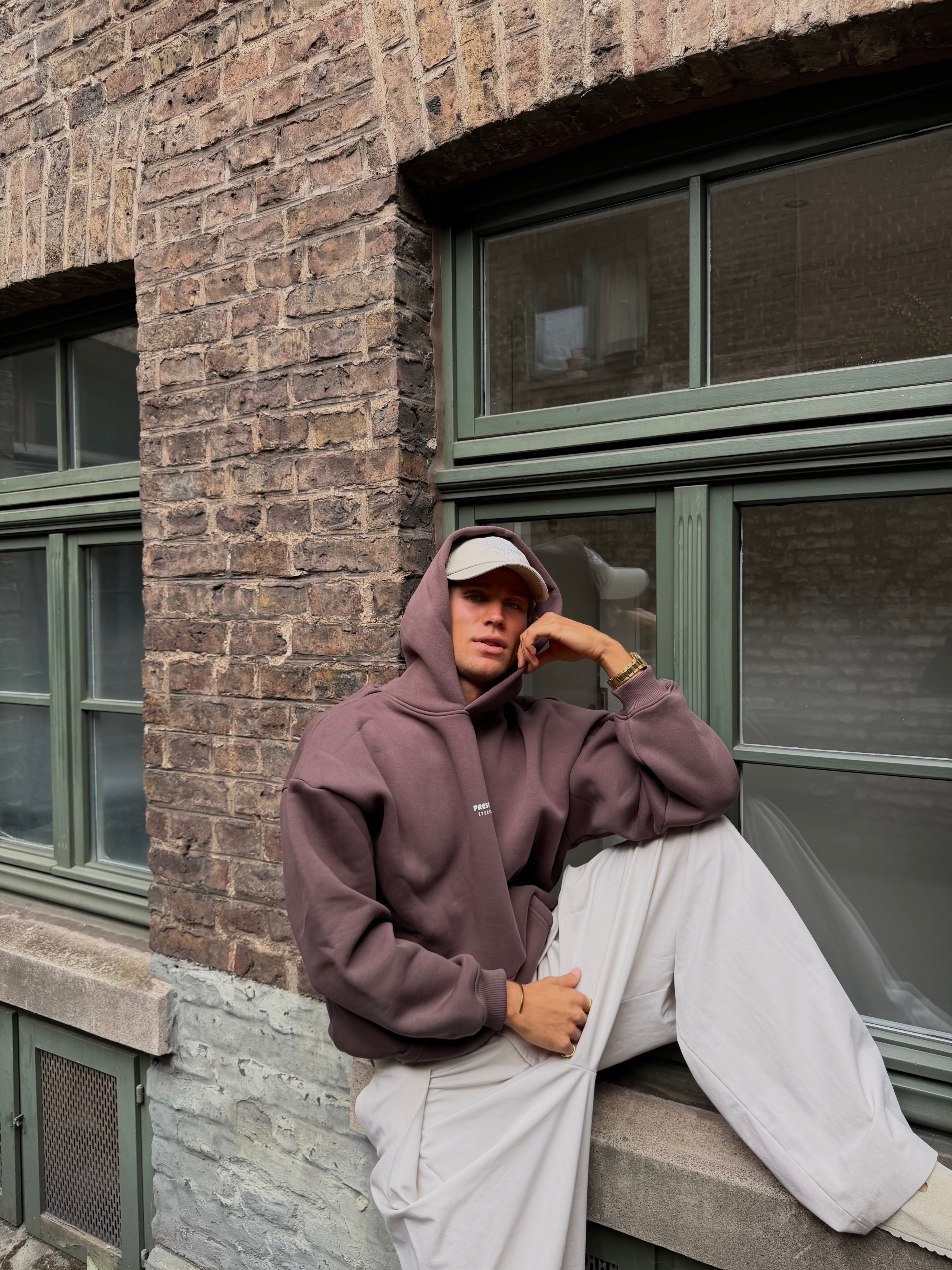 Hoodie Braun PREST STUDIOS 