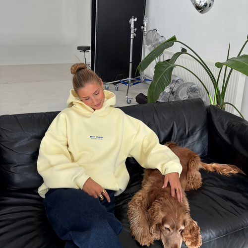 Hoodie Butter Yellow PREST STUDIOS 