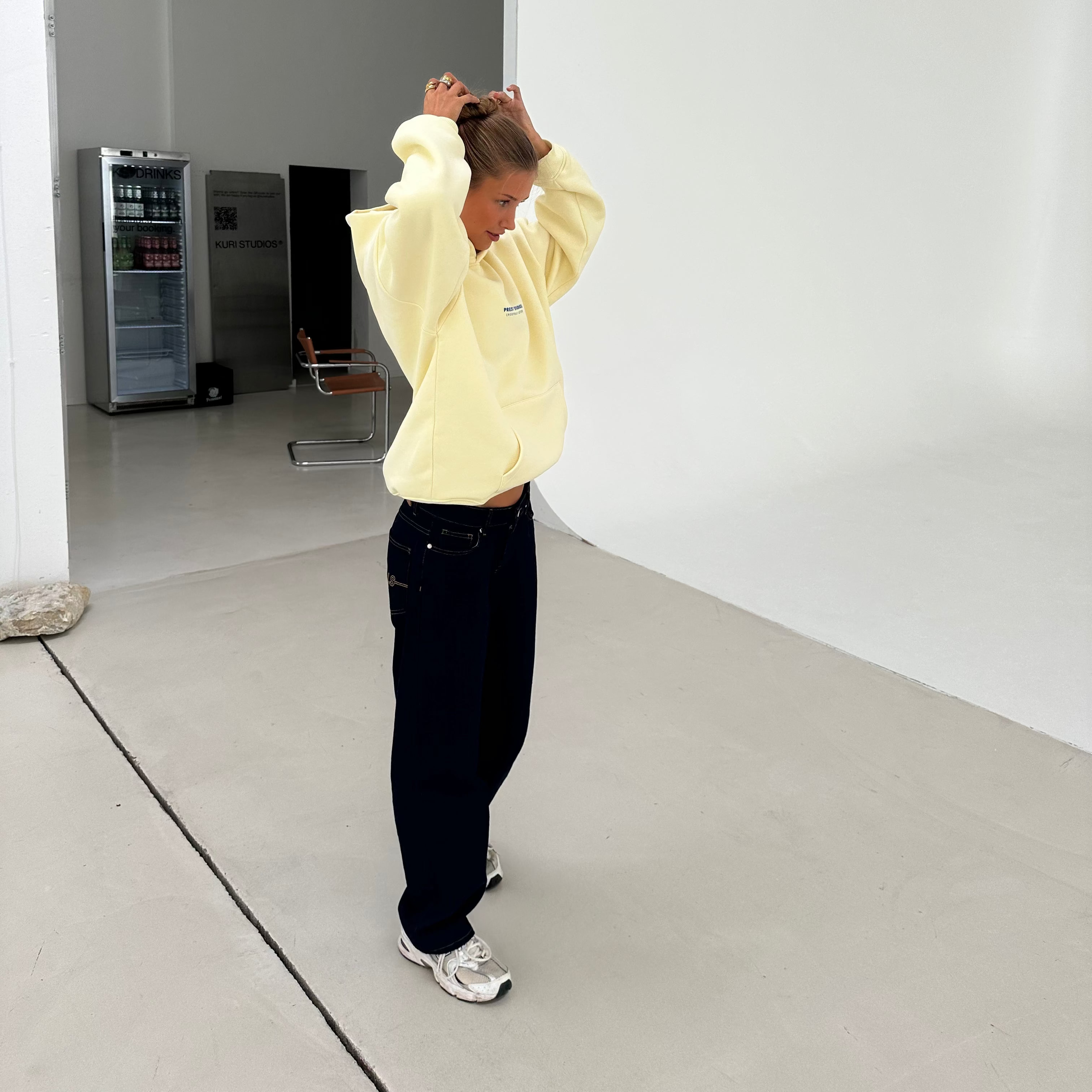 Hoodie Butter Yellow PREST STUDIOS 