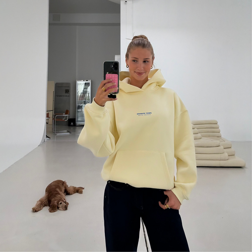 Hoodie Butter Yellow PREST STUDIOS 