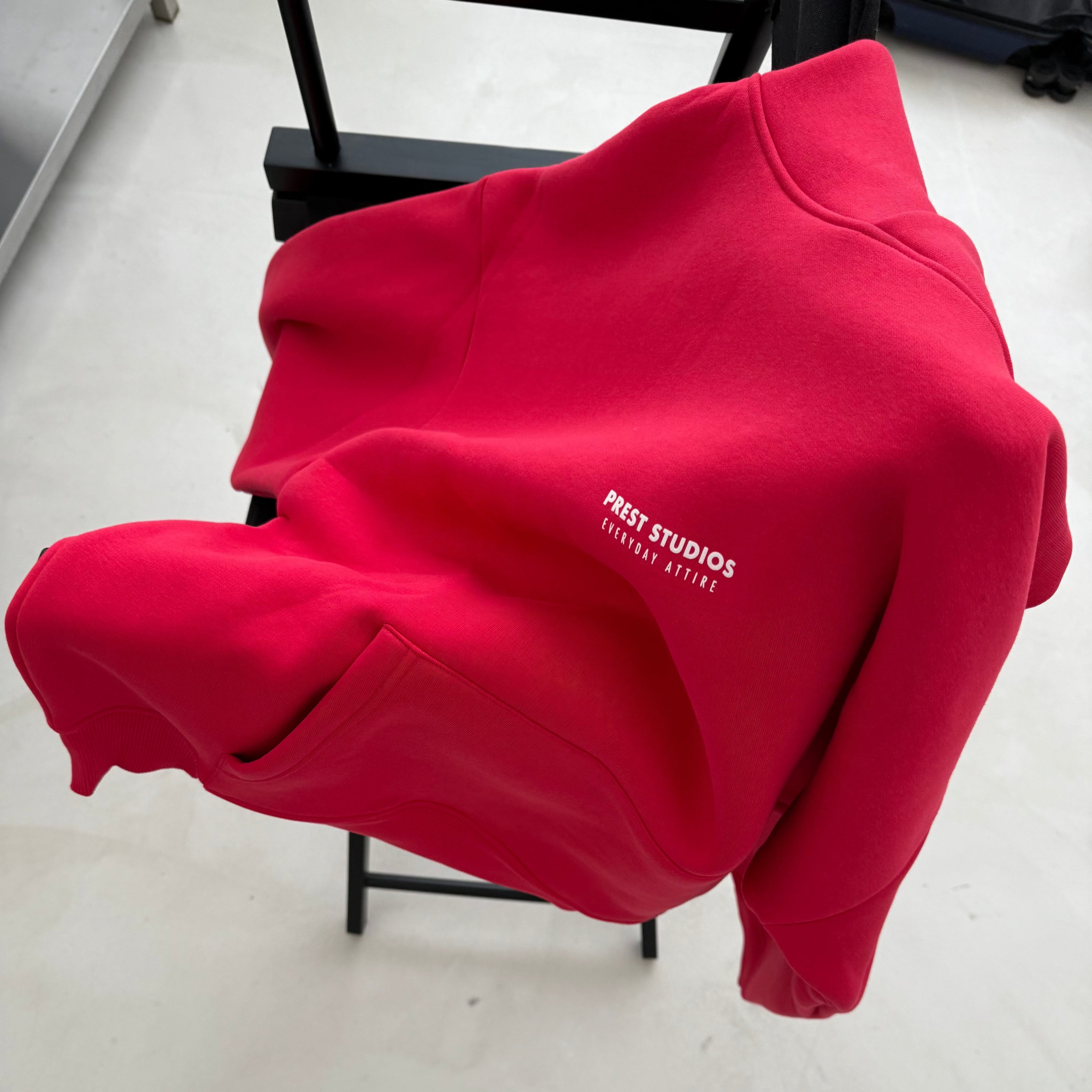 Hoodie Cherry Red PREST STUDIOS 