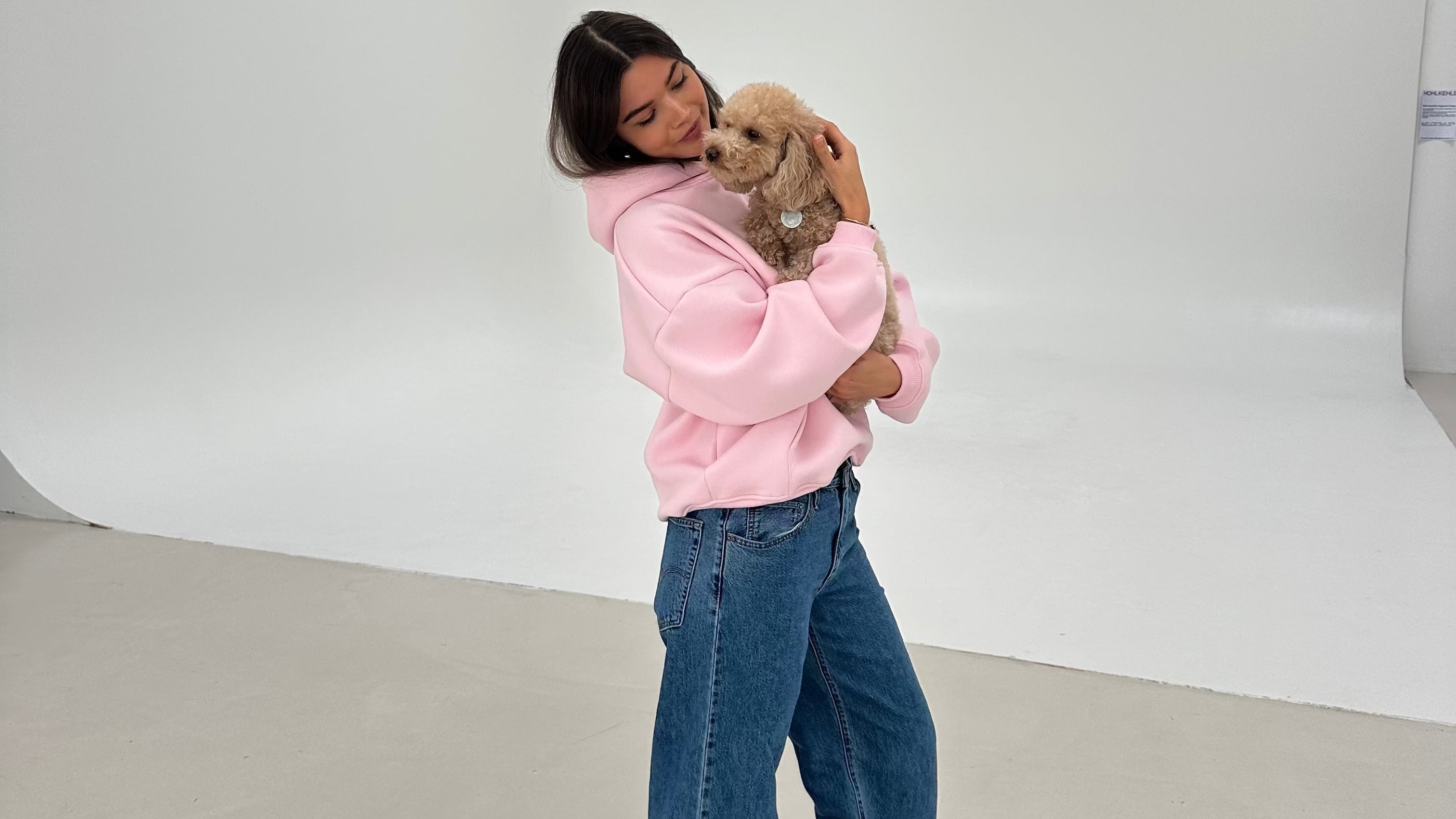 Hoodie Rosa PREST STUDIOS 