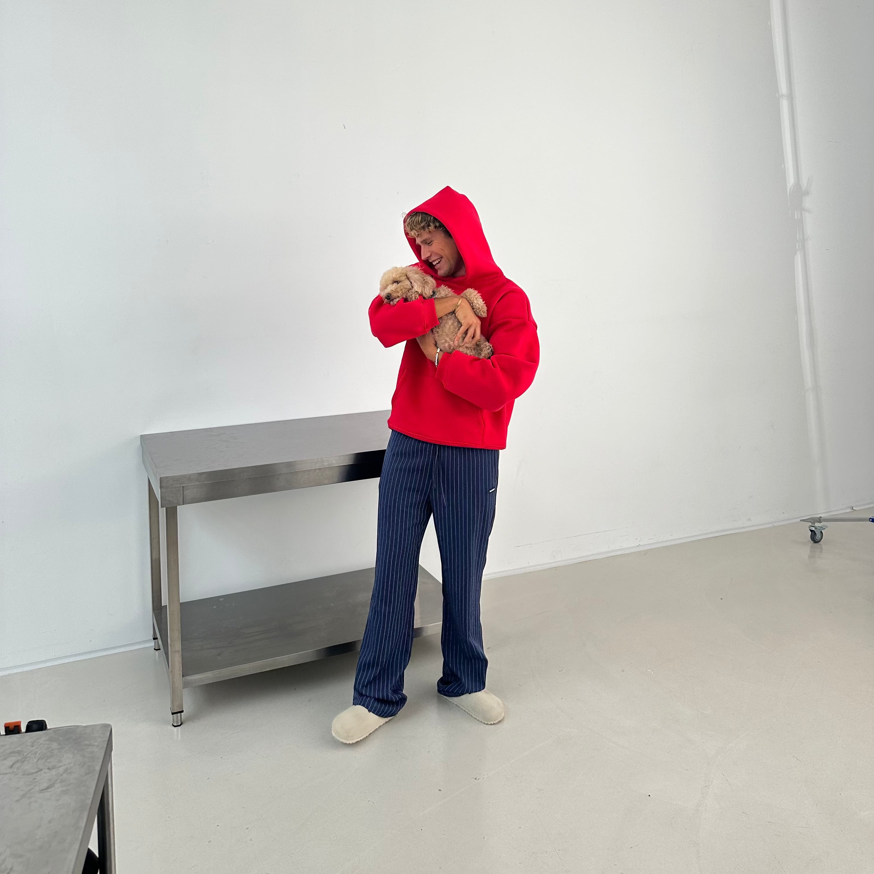 Hoodie Cherry Red PREST STUDIOS 