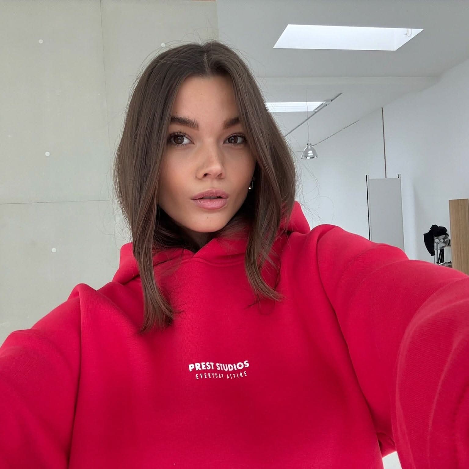 Roter Pullover Damen