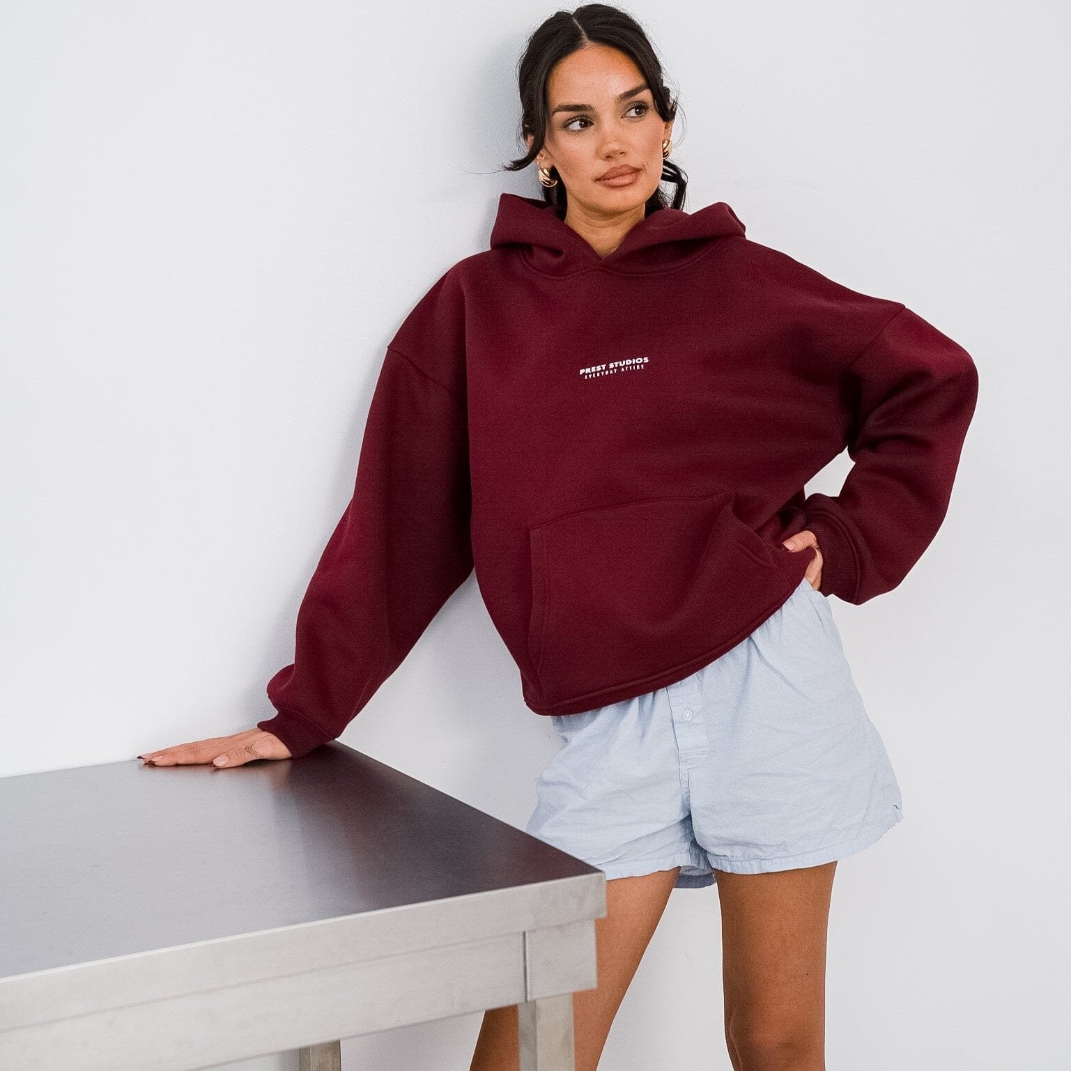 Roter Pullover