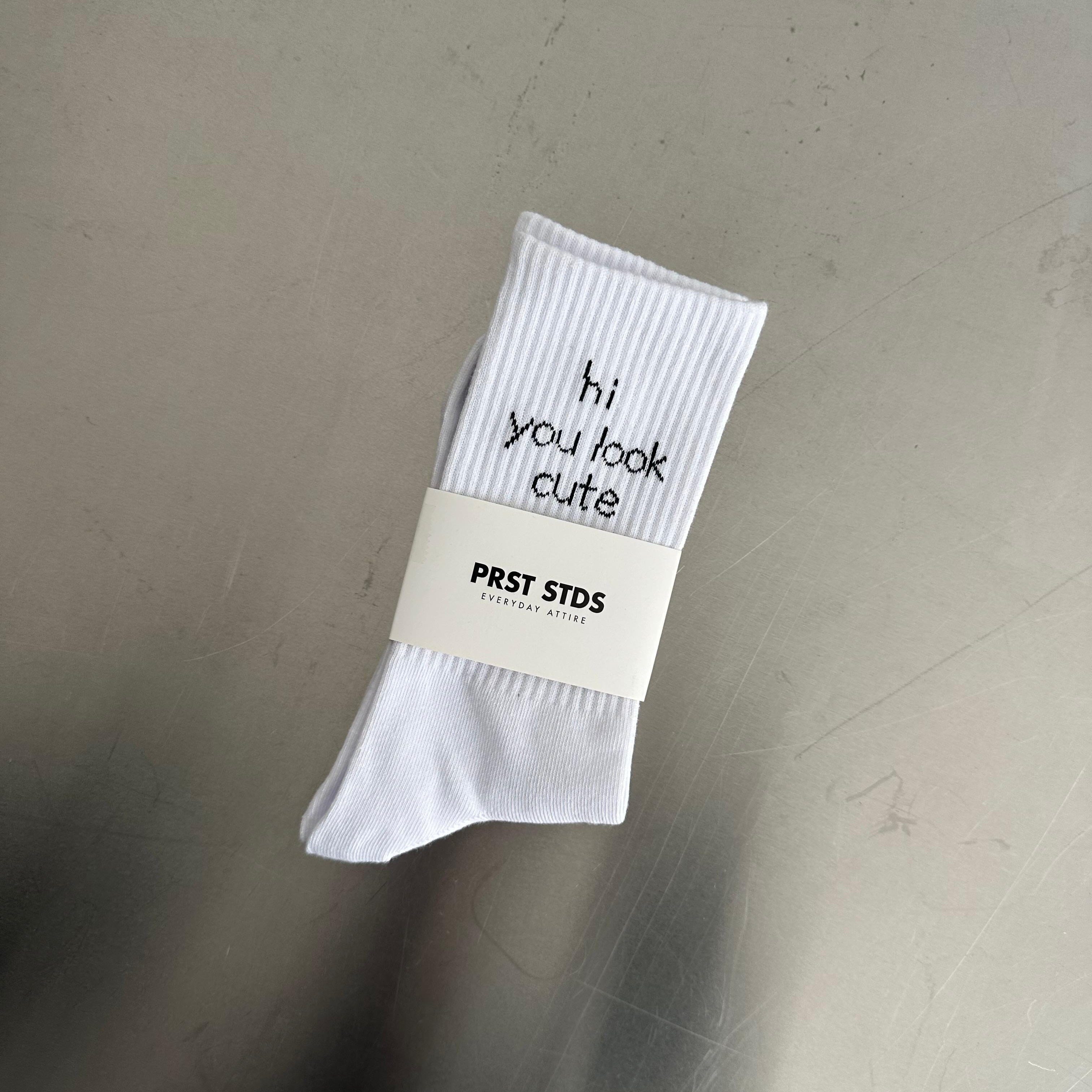 Socken - hi you look cute PREST STUDIOS 