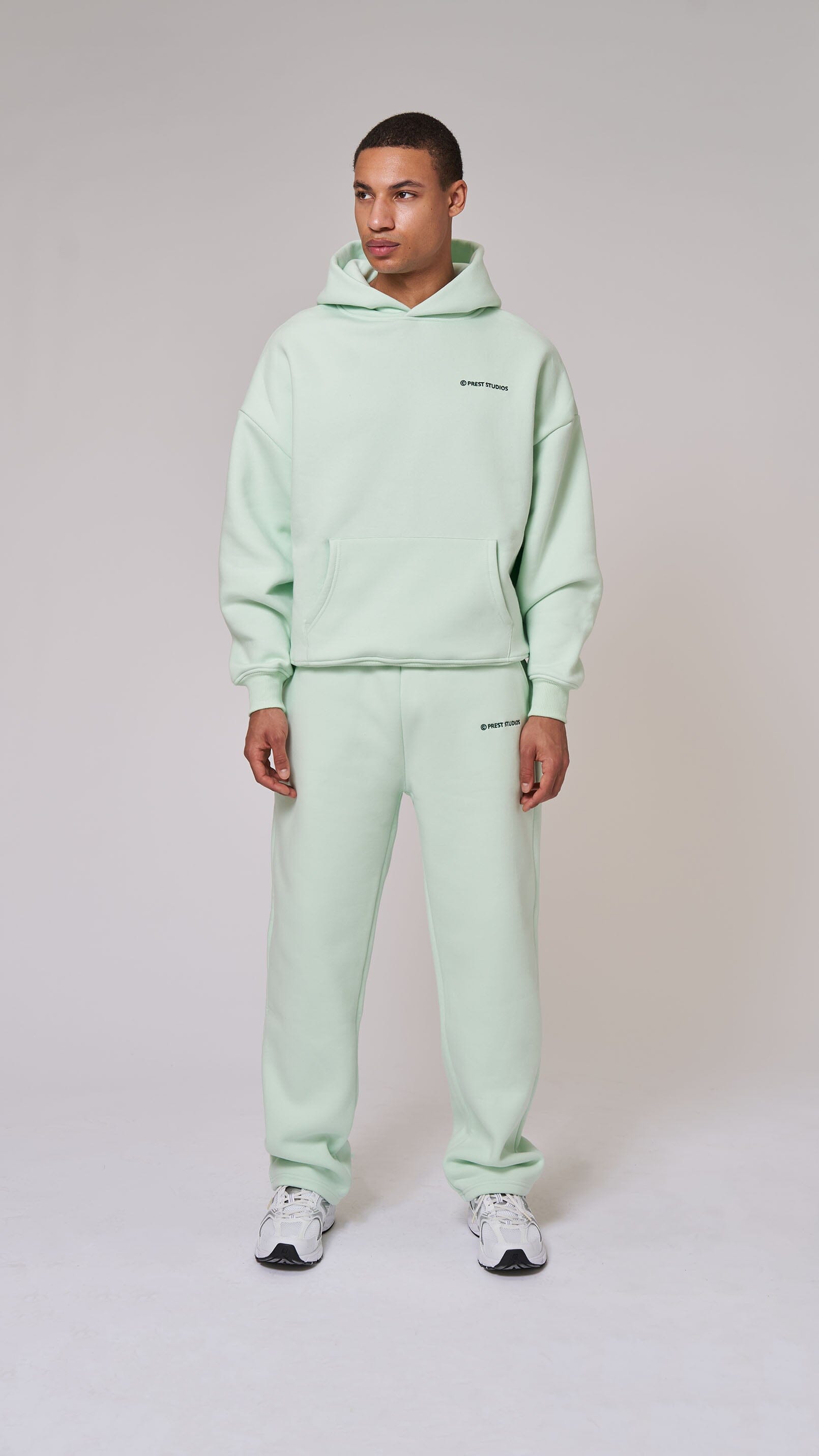 Sweatpants Mint Grün Hoodie PREST STUDIOS 