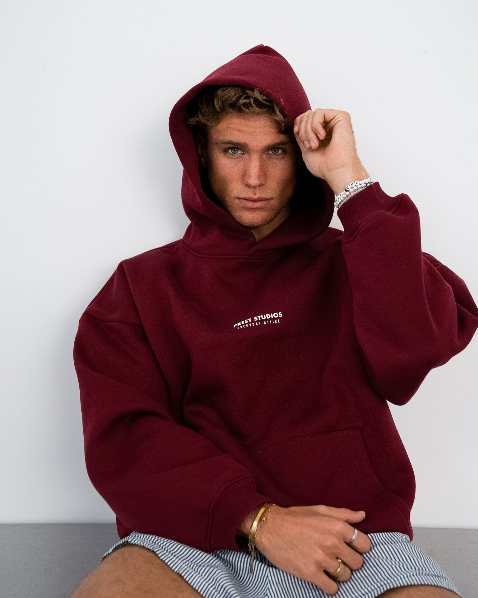 Roter Pulli Herren