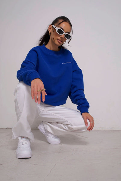 Prest Studios Oversize Pullover Damen Hellblau Oversize Pullover